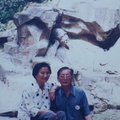 父母親到杭州靈隱寺玩2000.09.09