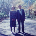 父母親到角版山蔣公行館玩1990.01.05