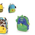 正版~美國Skip Hop Zoo Lunchie Insulated Lunch Bag 動物午餐便當包，((一個$600 不含郵))；材質 尺寸• 尺寸 (英寸)：9