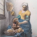 The Milkmaid 倒牛奶的女僕
