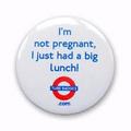 London Underground - Baby on Board badge (funny version 2)