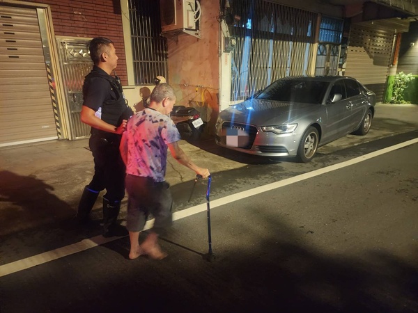 失智帕金森症老翁深夜迷途  壢警鷹眼辨識系統助返家