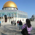 猶太聖殿山上的伊斯蘭al Aqsa金頂清真寺