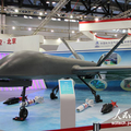 2013年09月25日，「彩虹-4」無人機真機亮相北京國際航空展覽會。