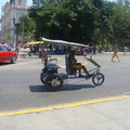 哈瓦那的三輪車