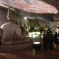 洞窟內佛像與精美壁畫