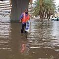 沙國第二大城吉達淹水