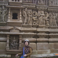 印度性廟精緻的石雕
