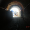 尚有鐵軌在隧道內