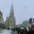 聖母大教堂前聖誕節攤位
