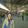 印度阿格拉的火車站景觀