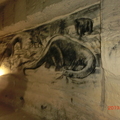 洞窟內的畫作