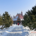 伏爾加莊園的冬天景象