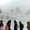 札幌的大冰雕