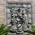 平遙會館的牆壁雕刻