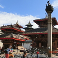 鴿子密集的印度教神廟