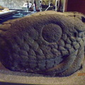 館內另外一個羽蛇神頭部石雕