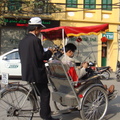 越南河內的三輪車