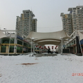 吉林市的降雪景觀