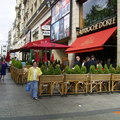 巴黎的街頭咖啡座