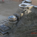 希律王建的北側宮殿模型