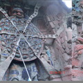 佛教的六道輪迴石雕
