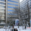 札幌大通會場的雪景