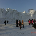 太陽島雪博會的大型冰雕