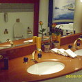 客房二樓的浴室