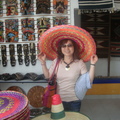 墨西哥彩色大草帽