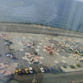 飯店停車場旁的墨西哥灣