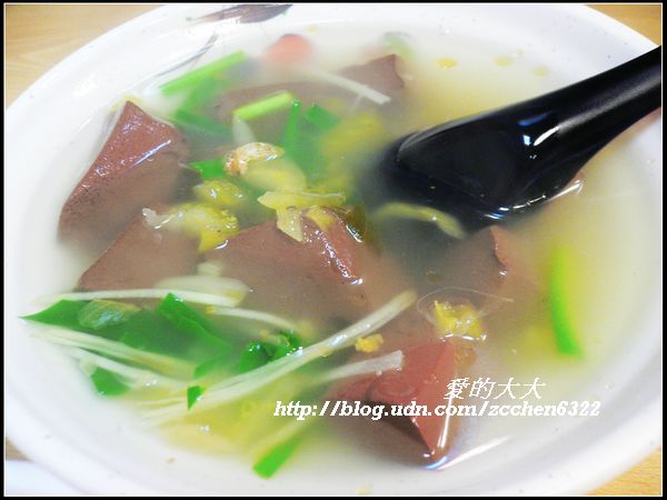 萬華區三寶大腸麵線－－豬血湯