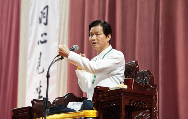 妙禪師父開示：以聖潔身心進出禪堂 參加殊勝的如來正法班法會