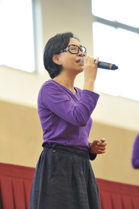 江淑娜師姐獻唱佛曲(福報)給　妙禪師父