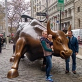 紐約金牛銅雕