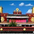 西藏拉薩大昭寺及八廓街風光