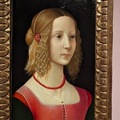 不知名少女的肖像畫，出自Domenico Ghirlandaio的工作坊。